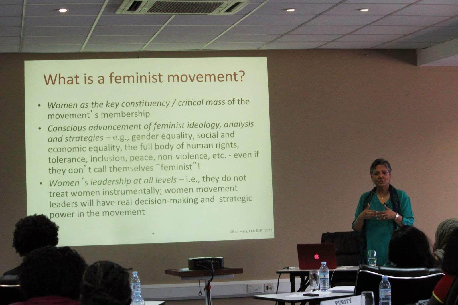What is a feminist movement?